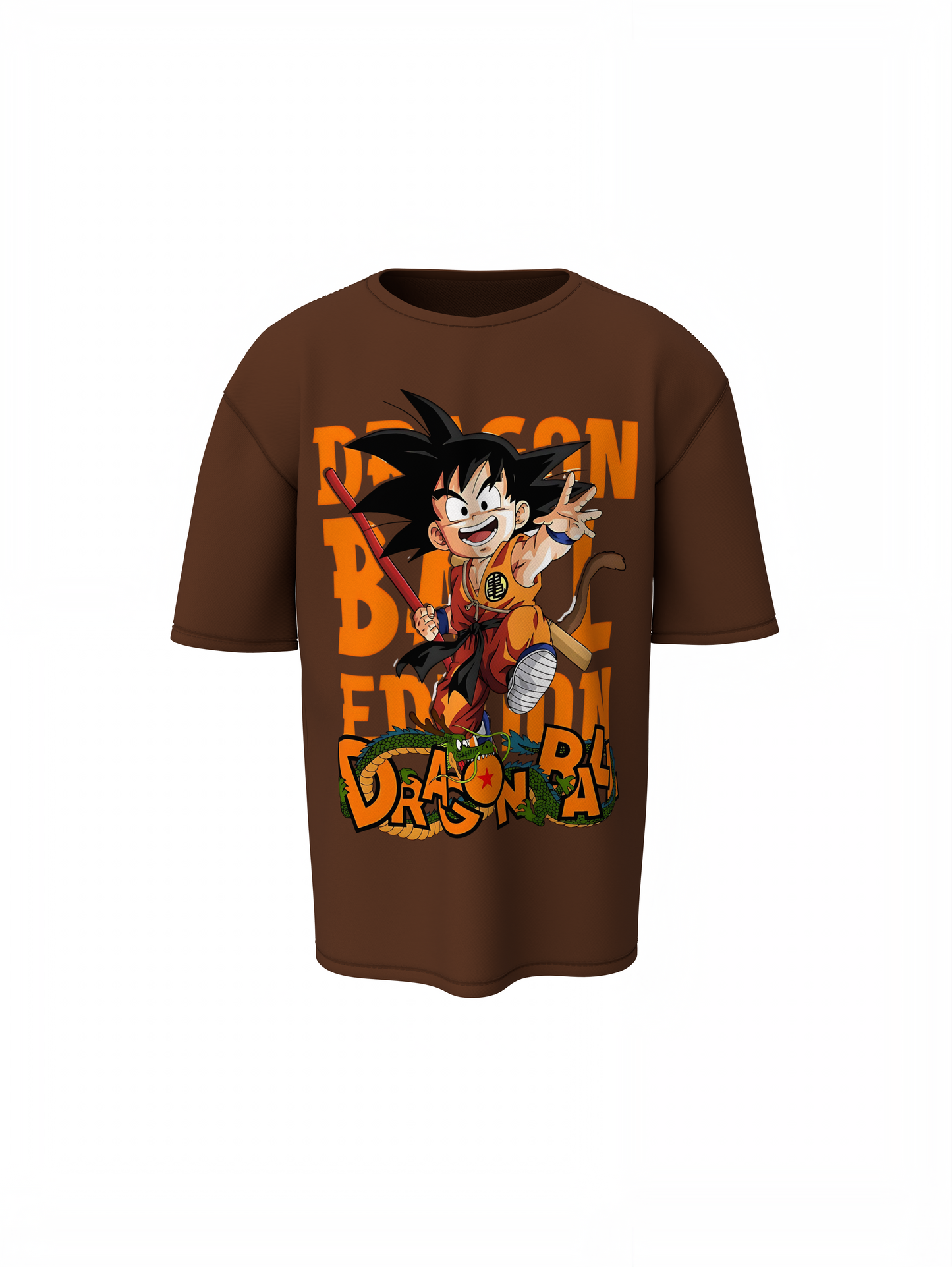 Son Goku Anime Oversized T-Shirt Dragon Ball Streetwear Tee