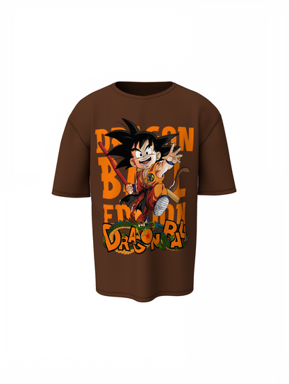 Son Goku Anime Oversized T-Shirt Dragon Ball Streetwear Tee