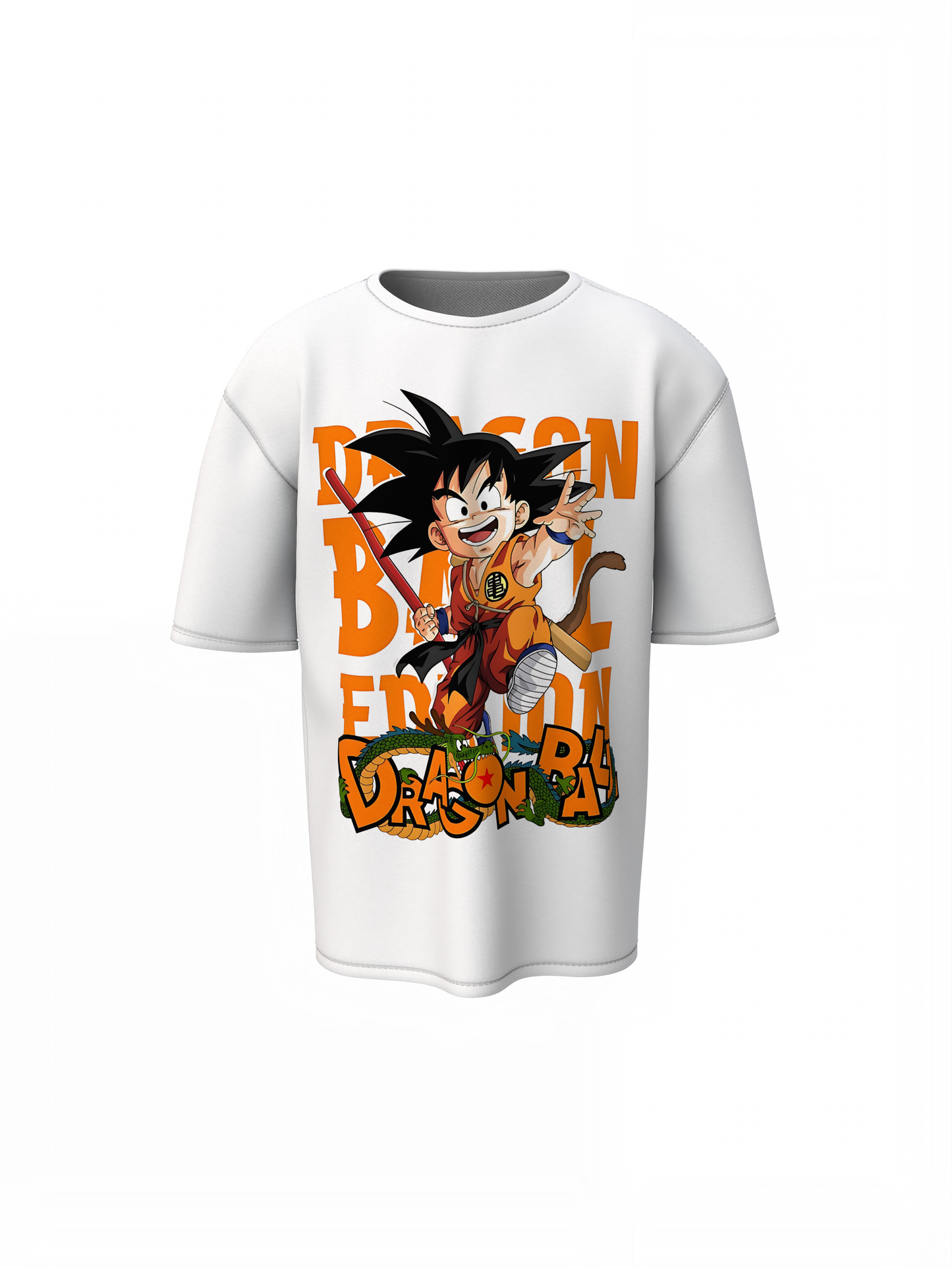 Son Goku Anime Oversized T-Shirt Dragon Ball Streetwear Tee