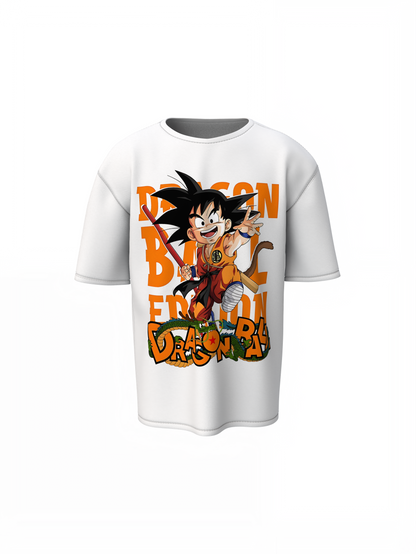 Son Goku Anime Oversized T-Shirt Dragon Ball Streetwear Tee