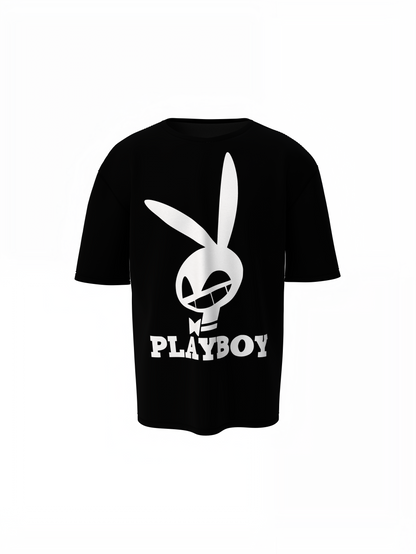 Playboy Retro Style Oversized T-Shirt – Relaxed Fit Streetwear