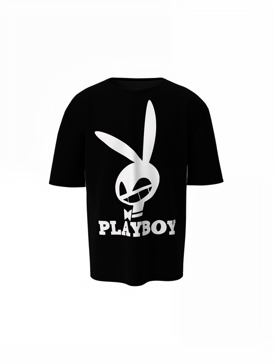 Playboy Retro Style Oversized T-Shirt – Relaxed Fit Streetwear