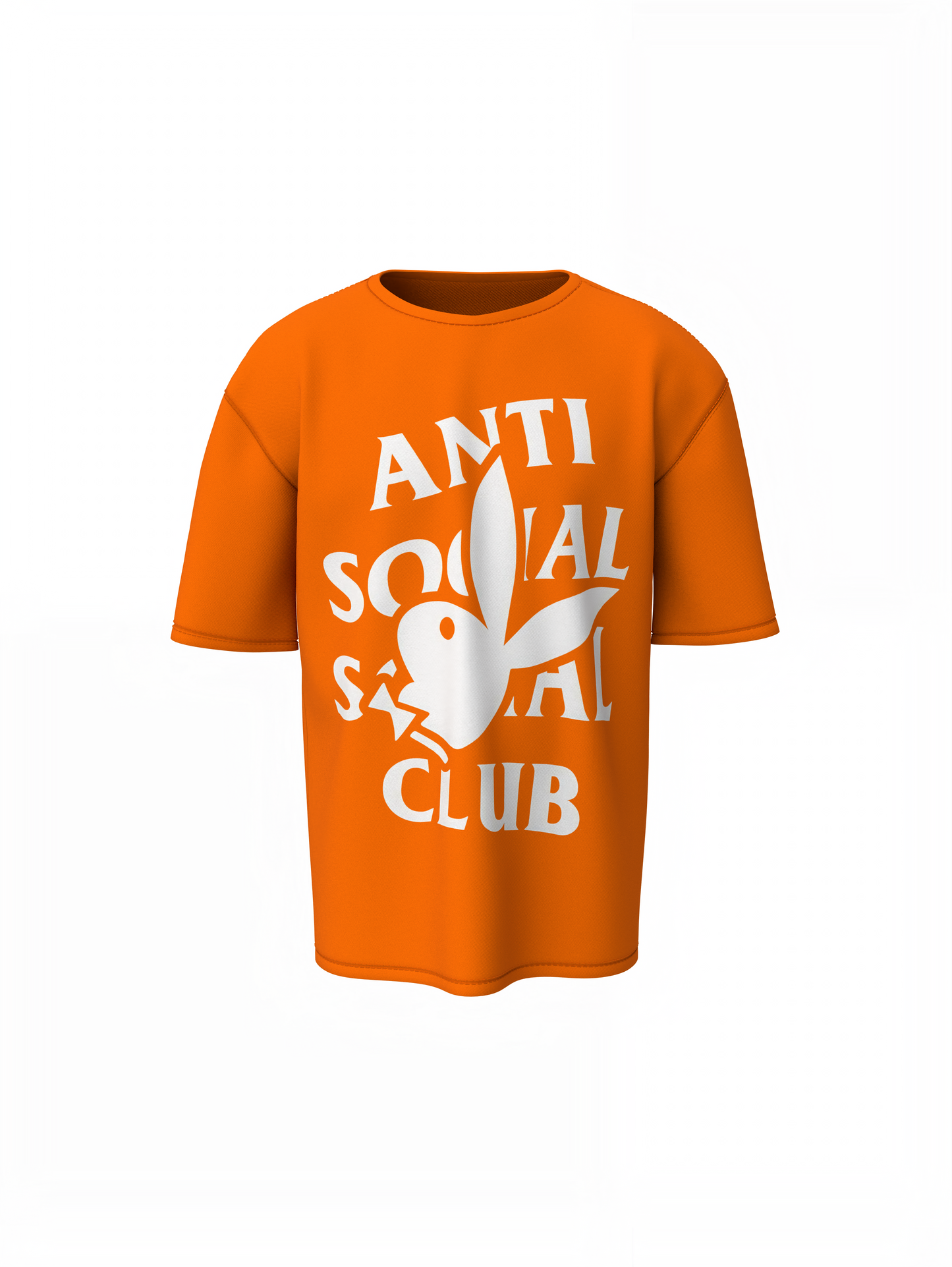 Anti Social Bunny Oversized T-Shirt Bold and Trendy T-shirt