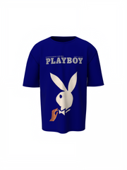 Playboy Dark Icon Oversized Graphic T-Shirt