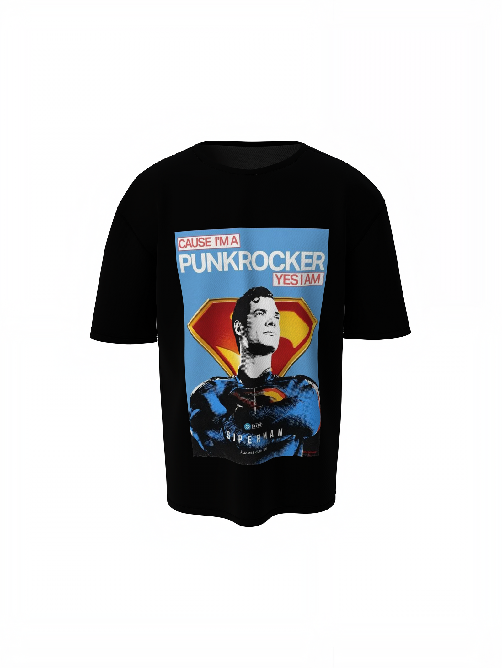 Punk Rocker Oversized T-Shirt