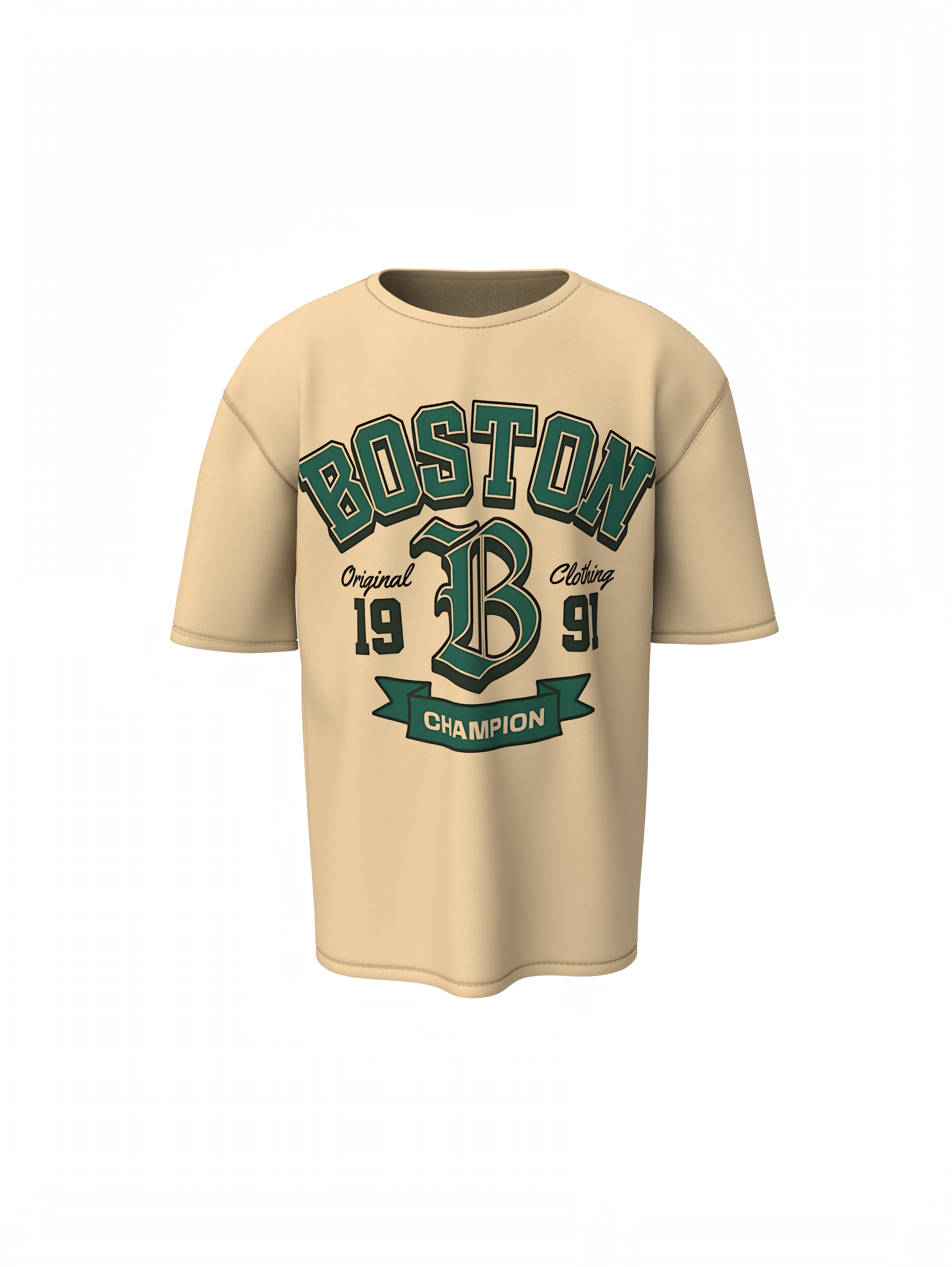 Baseball Baston 1991 Oversized T-Shirt