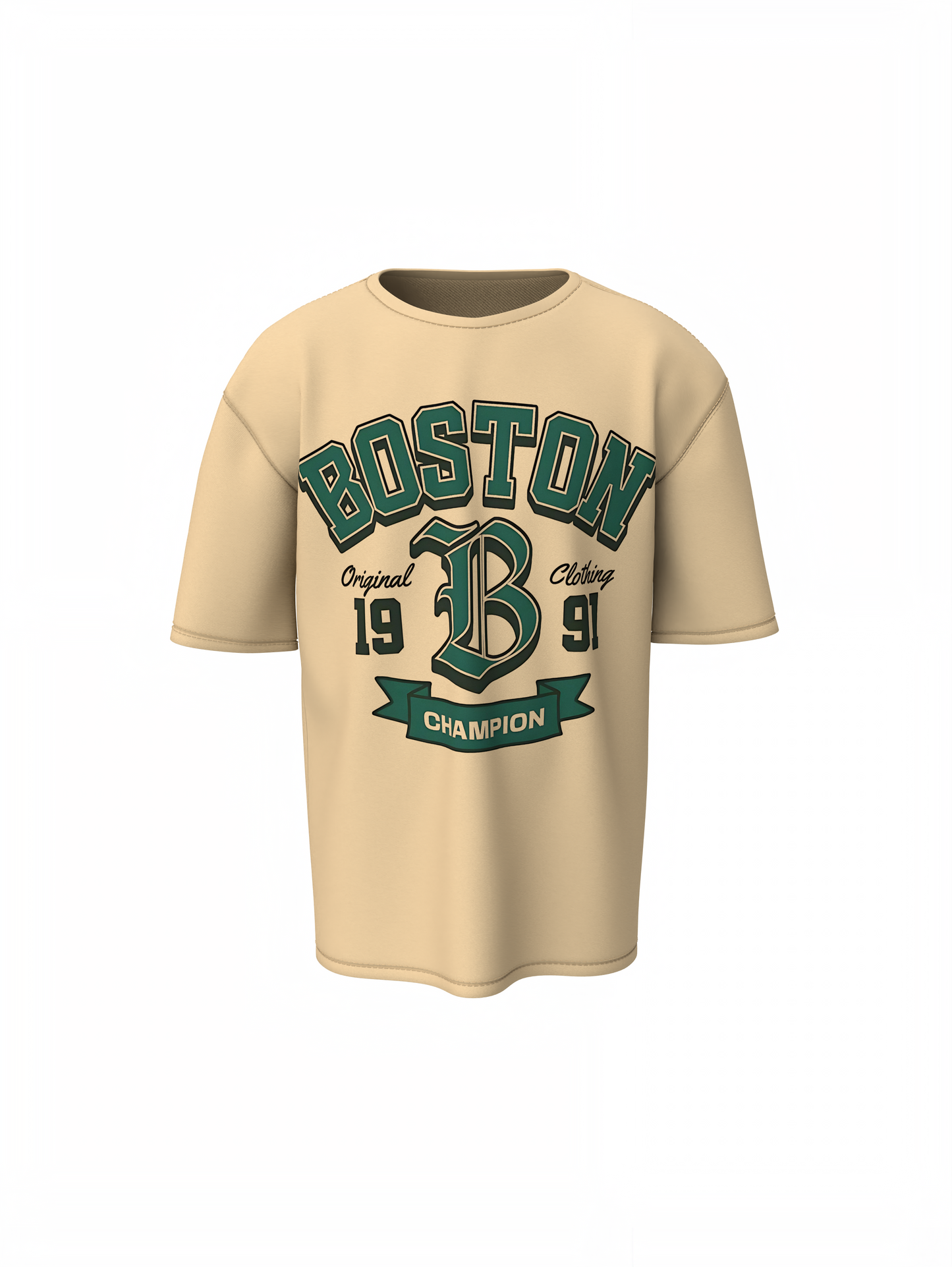 Baseball Baston 1991 Oversized T-Shirt