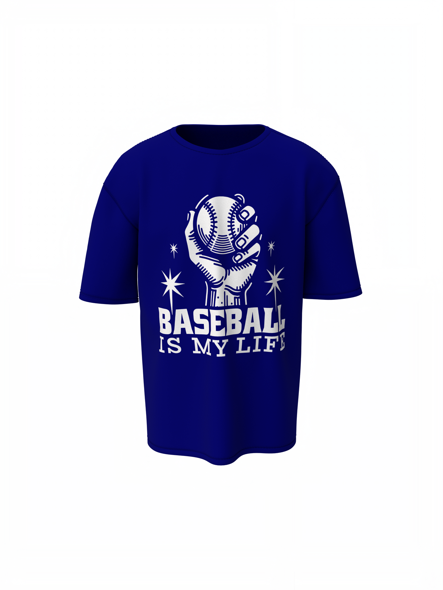 Baseball Is My Life Oversized T-Shirt