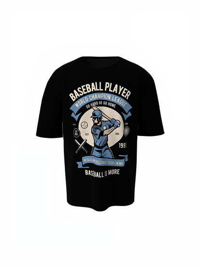 Baseball Is More Oversized T-Shirt