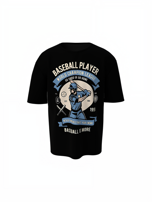 Baseball Is More Oversized T-Shirt