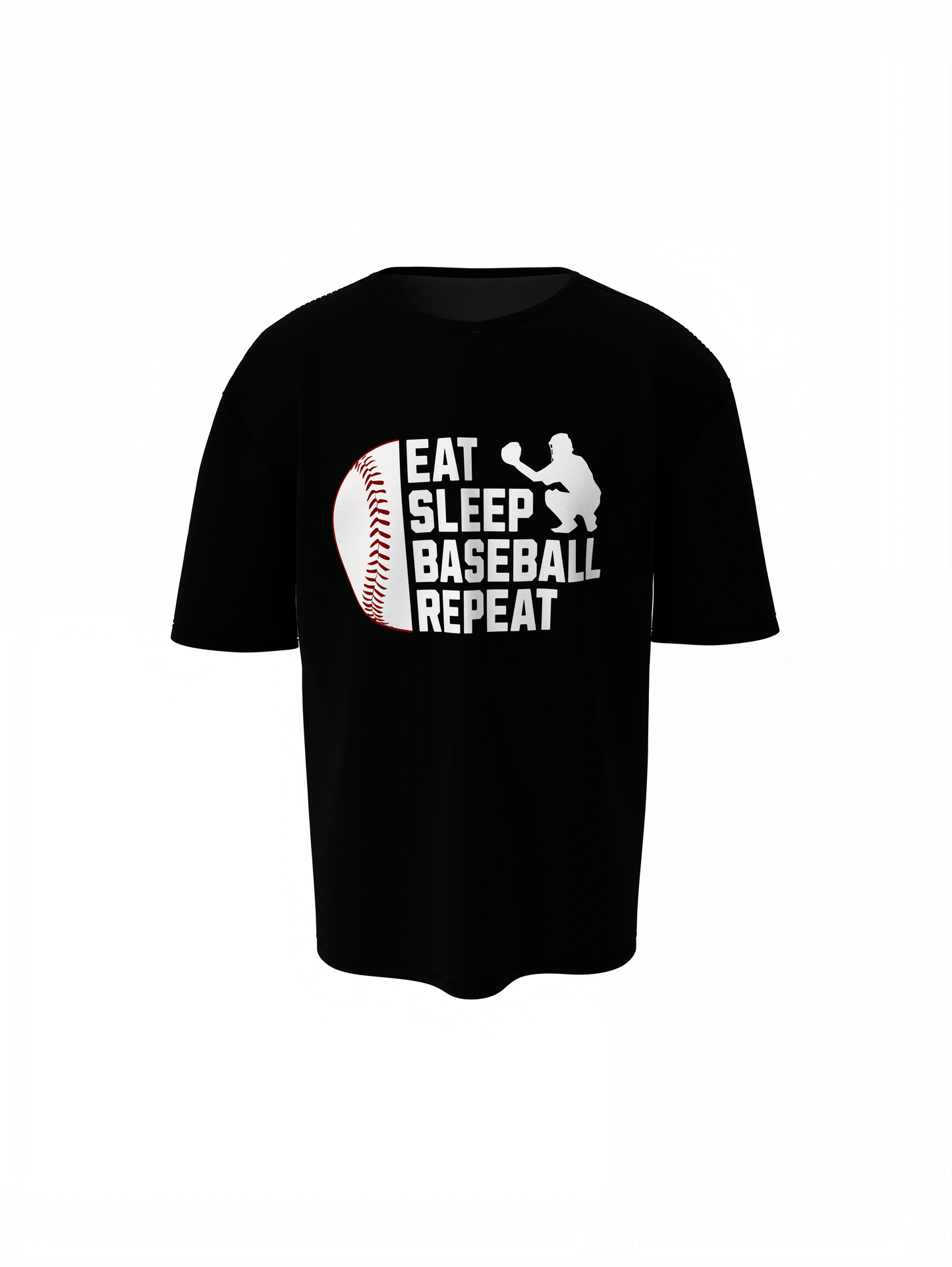 Eat Sleep Repeat Oversized T-Shirt