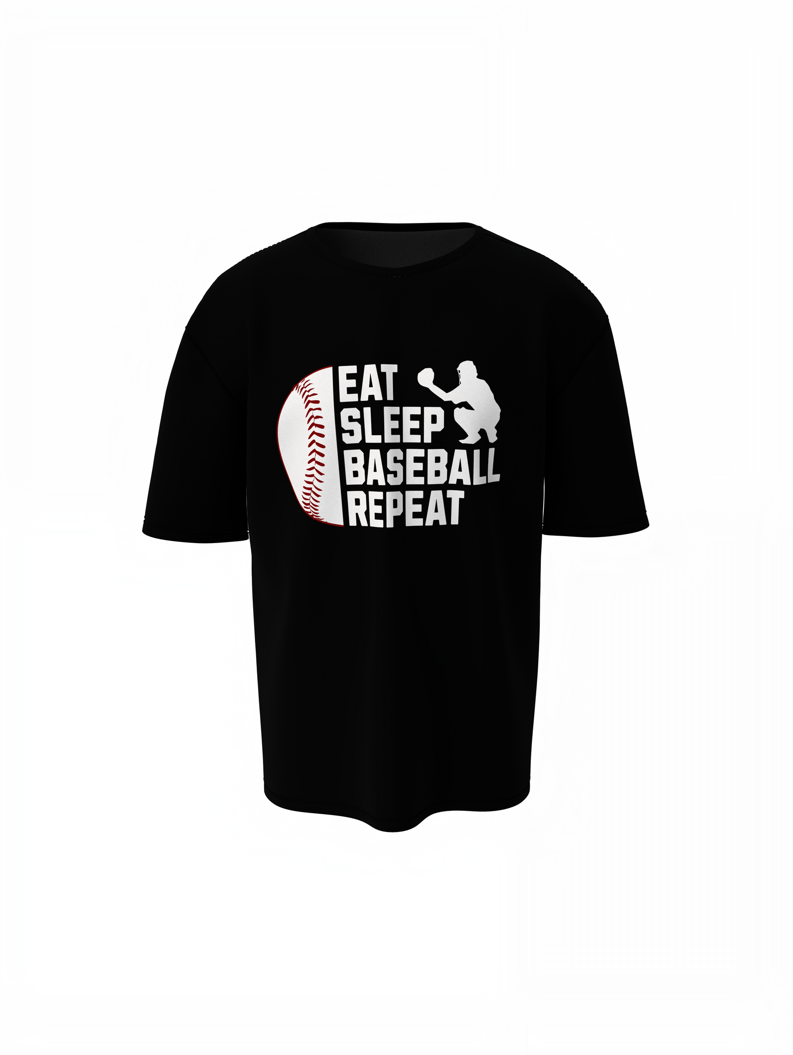 Eat Sleep Repeat Oversized T-Shirt