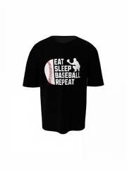 Eat Sleep Repeat Oversized T-Shirt