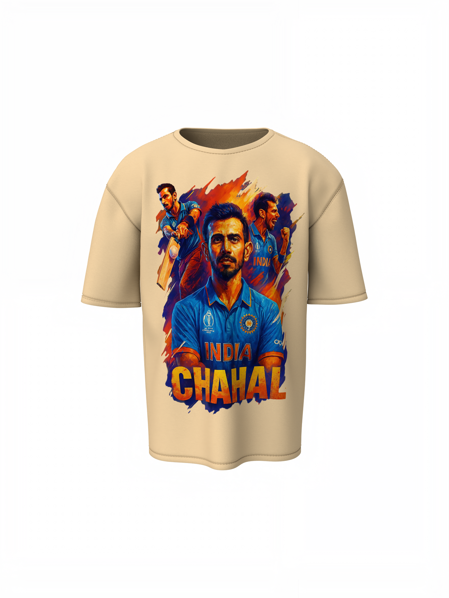 Abstract Chahal Oversized T-Shirt | Stylish Graphic Tee