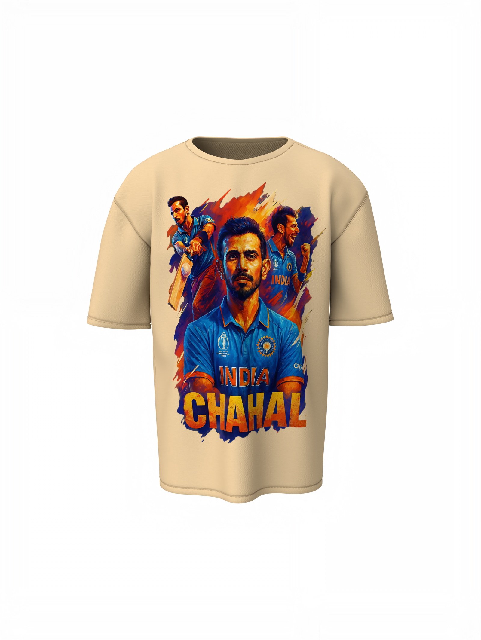 Abstract Chahal Oversized T-Shirt | Stylish Graphic Tee