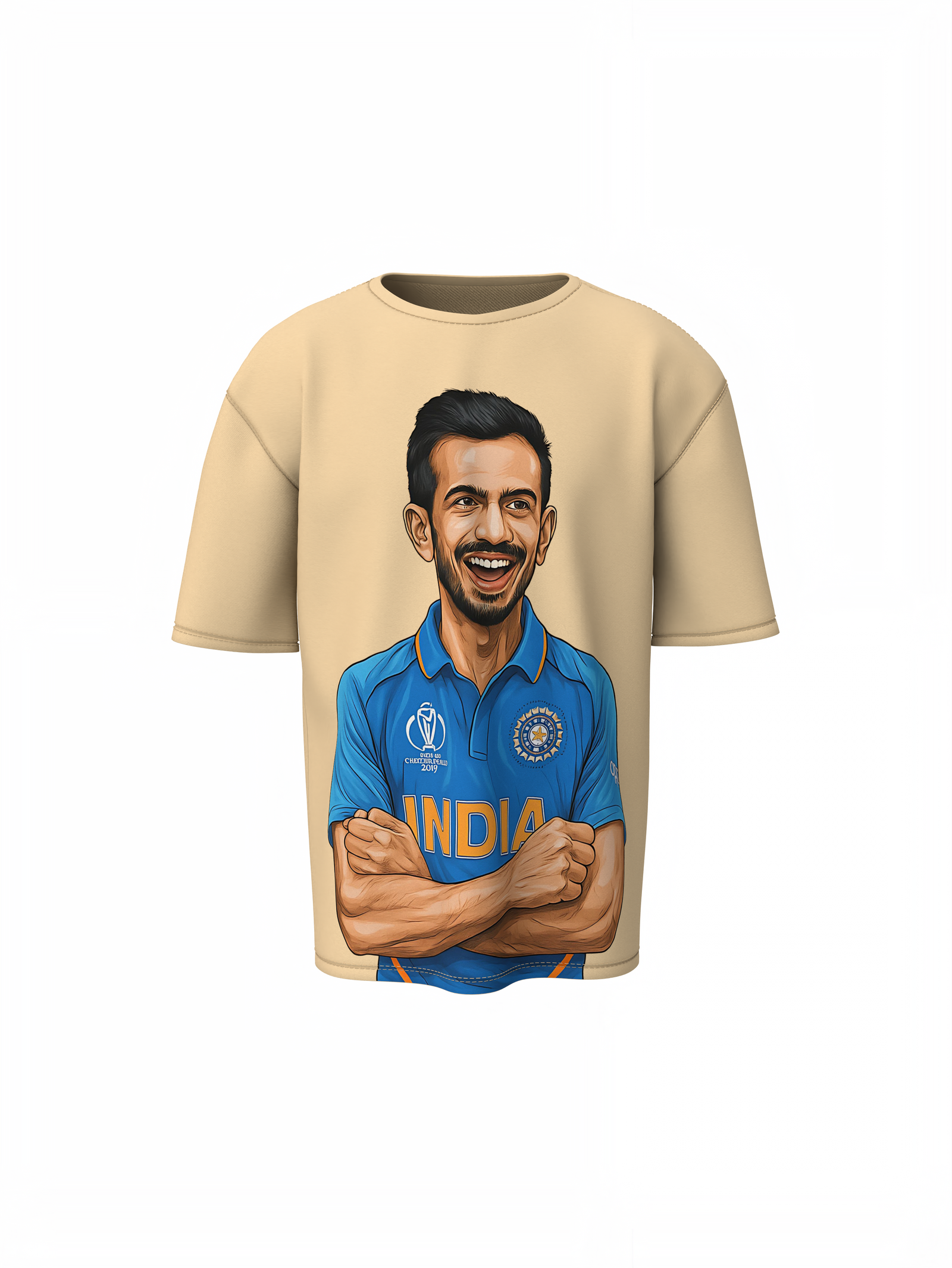 Chahal Spin Master Oversized T-Shirt Cricket King Style Tee