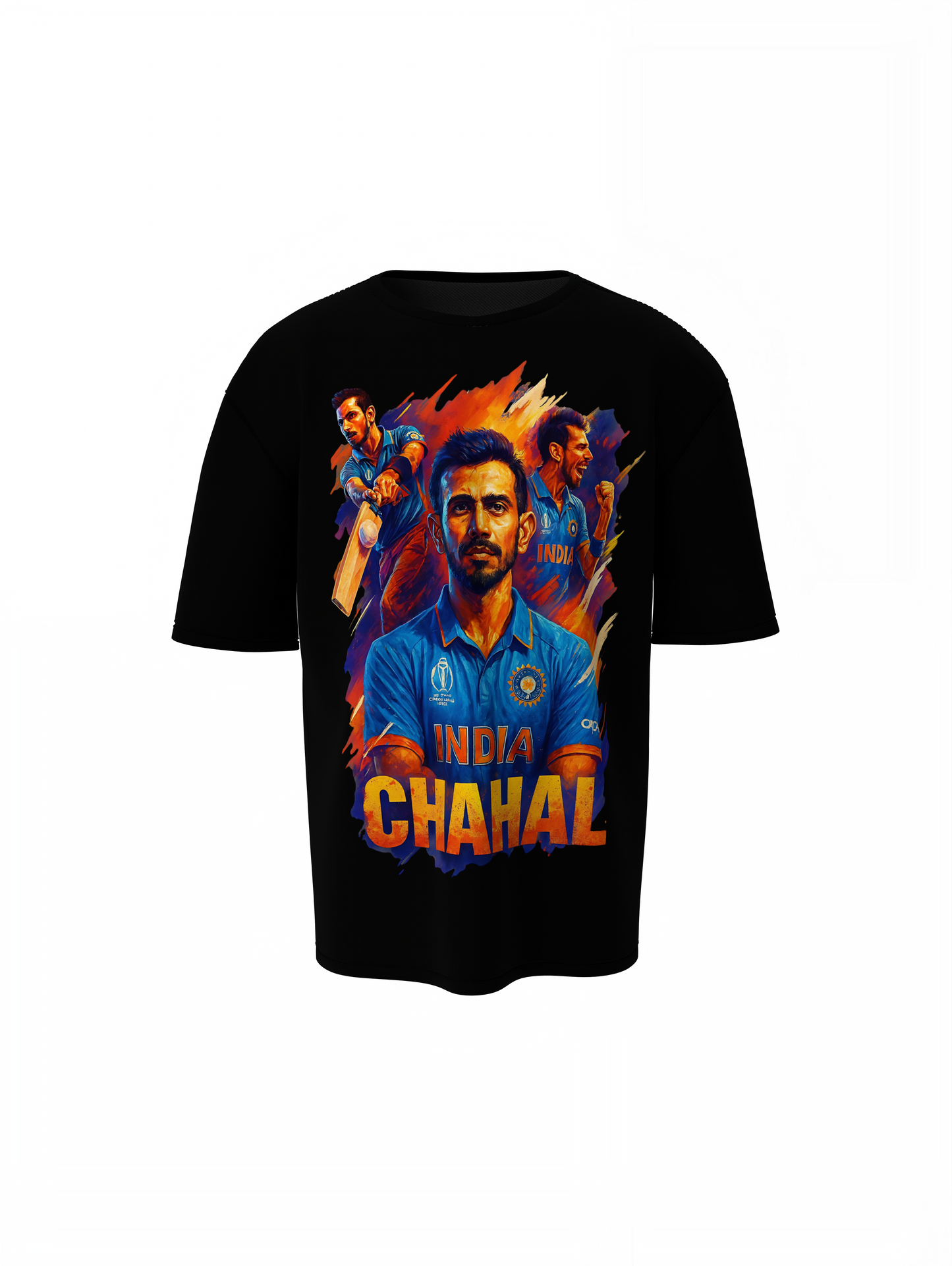 Abstract Chahal Oversized T-Shirt | Stylish Graphic Tee