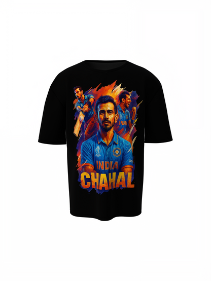 Abstract Chahal Oversized T-Shirt | Stylish Graphic Tee