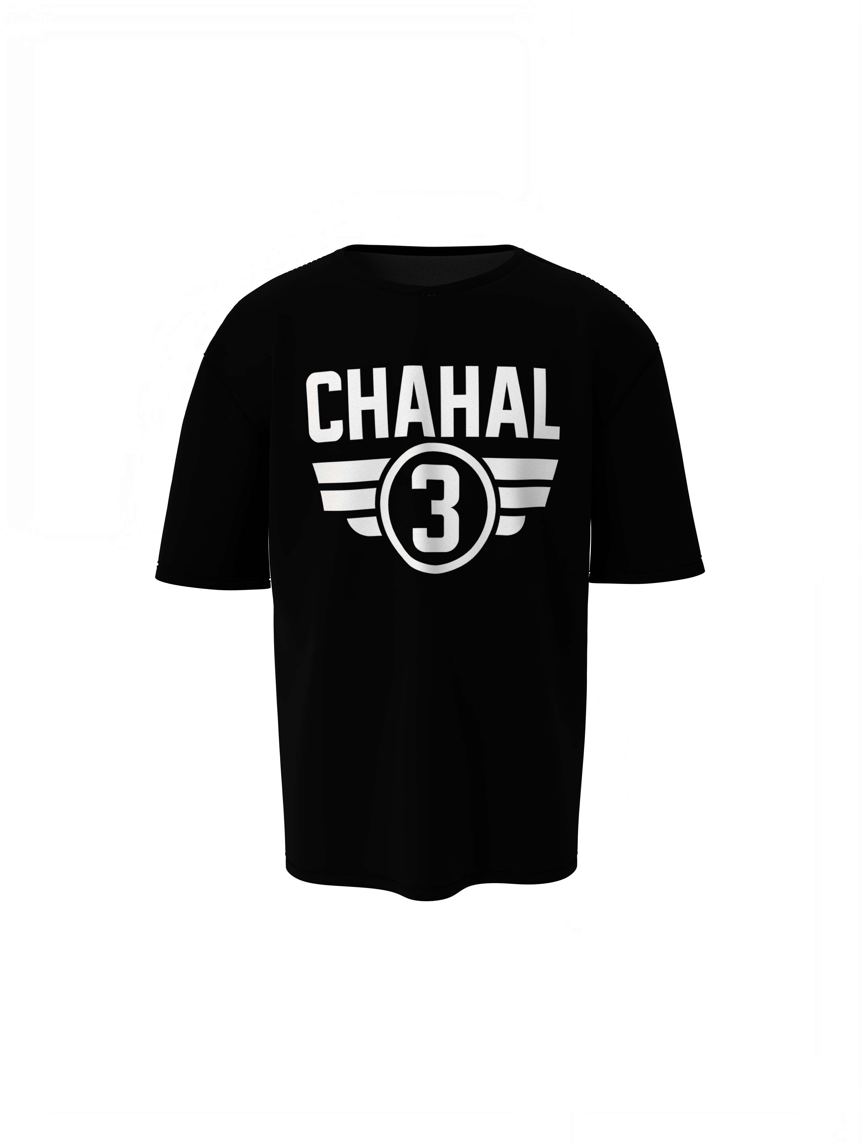 Yuzi Chahal Cricket Icon Oversized T-Shirt