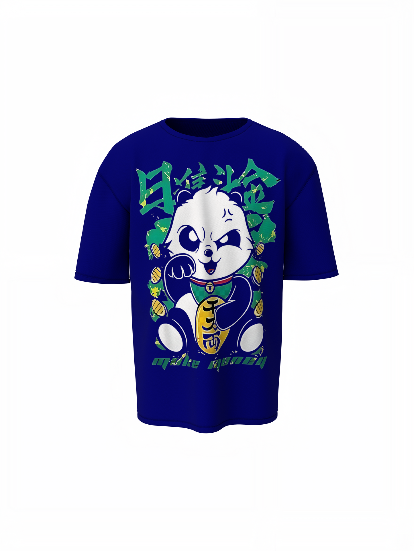 Cozy Panda Oversized T-Shirt Soft & Comfortable Streetwear
