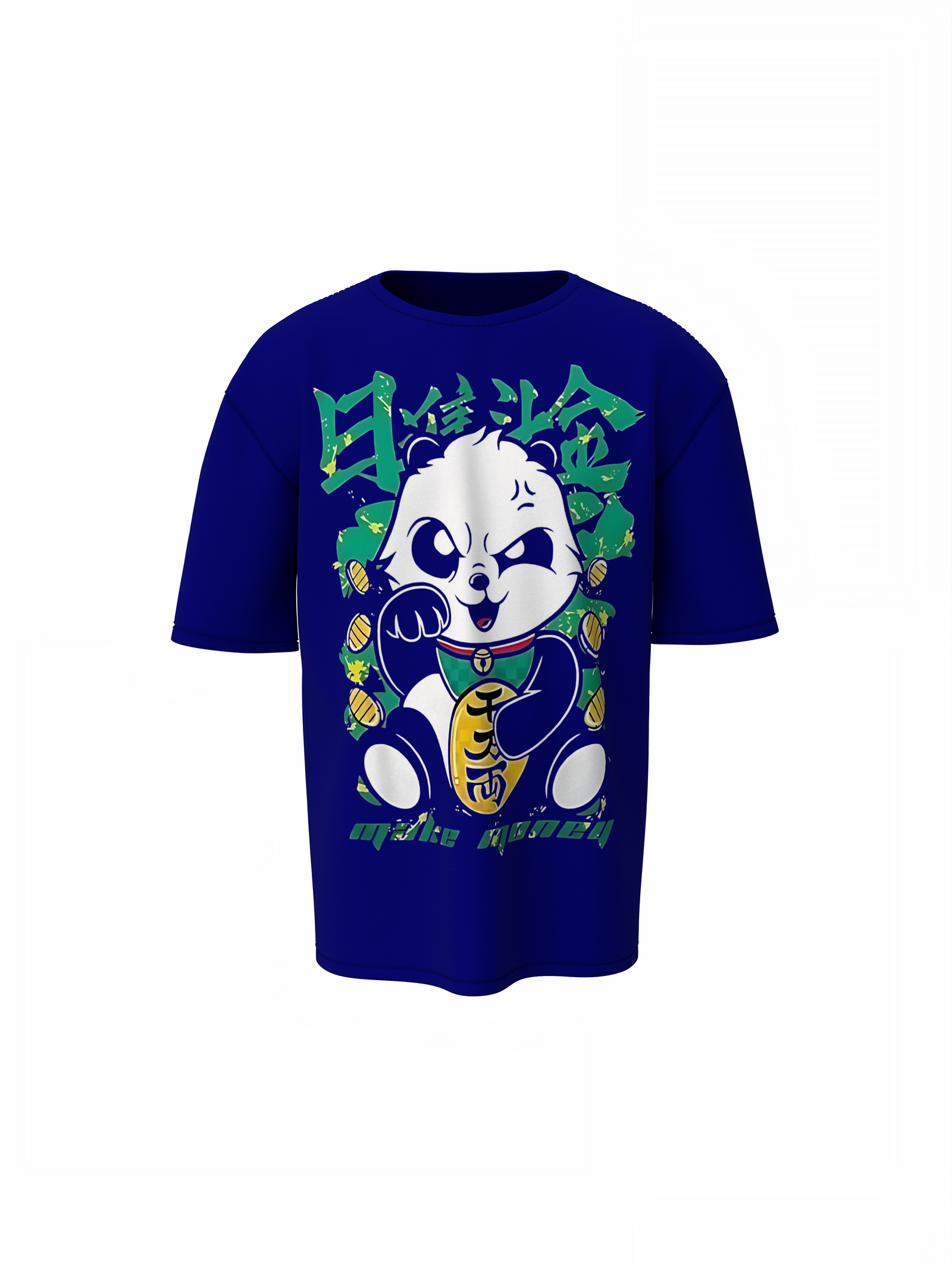 Cozy Panda Oversized T-Shirt Soft & Comfortable Streetwear