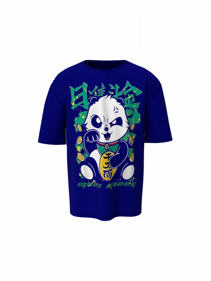 Cozy Panda Oversized T-Shirt Soft & Comfortable Streetwear