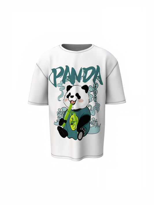 Baby Panda Oversized T-Shirt Cute Streetwear Style