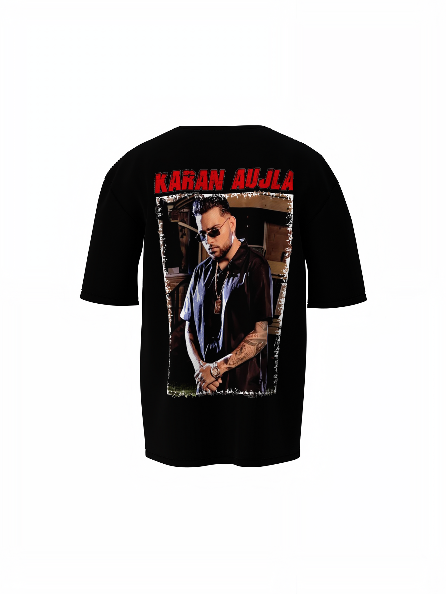Superstar Karan Aujla Oversized T-Shirt Punjabi Style Tees