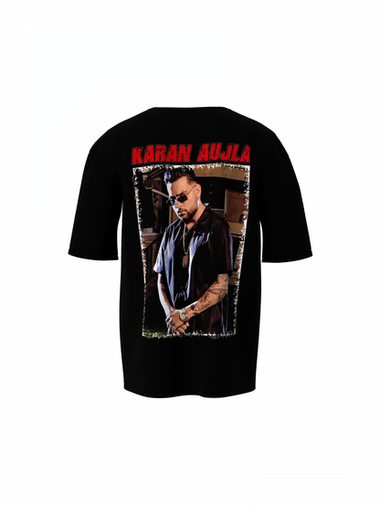 Superstar Karan Aujla Oversized T-Shirt Punjabi Style Tees