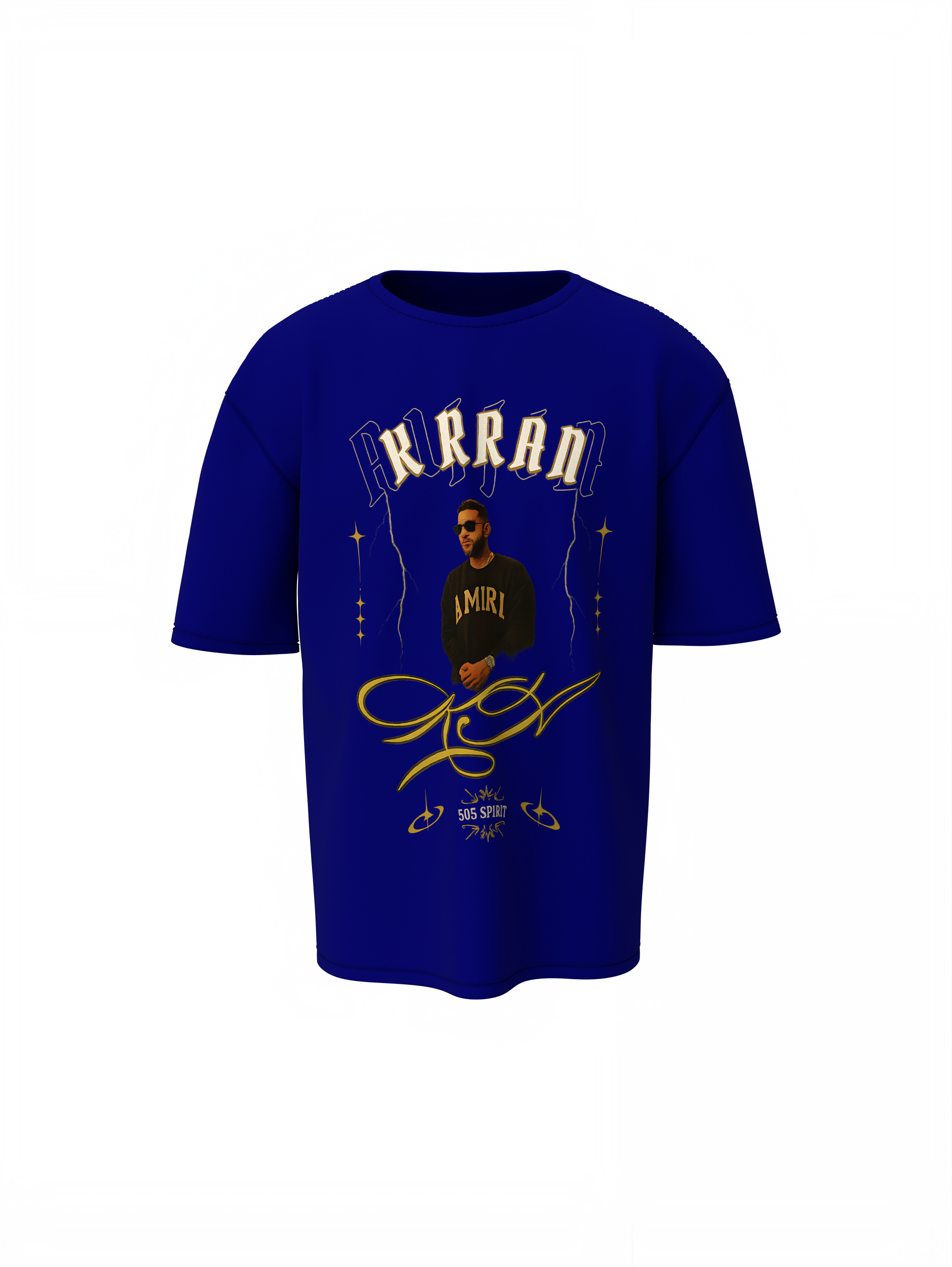 Aujla Lyric Flow Oversized T-Shirt