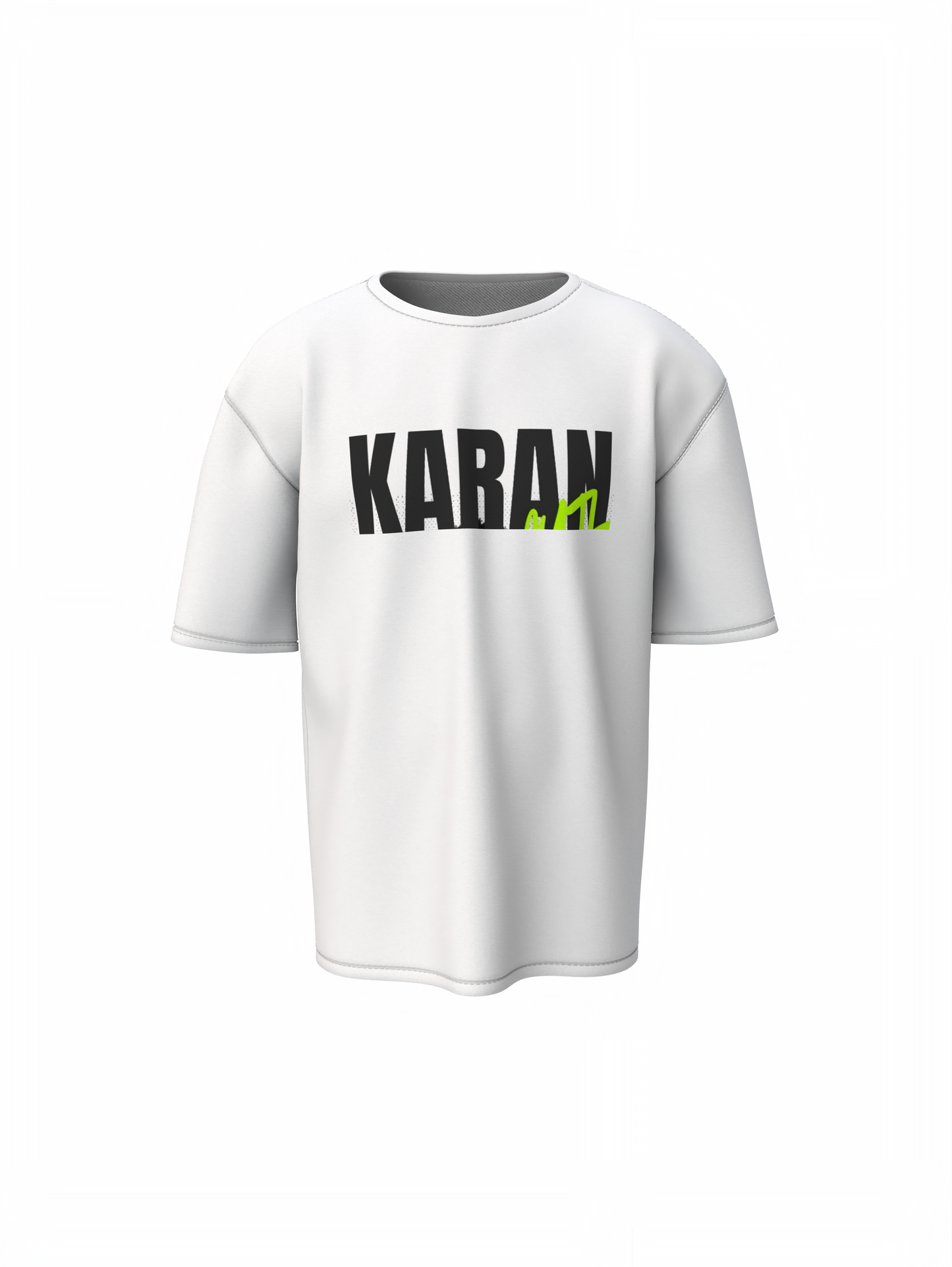 Aujla Mic King Oversized T-Shirt Punjabi Streetwear