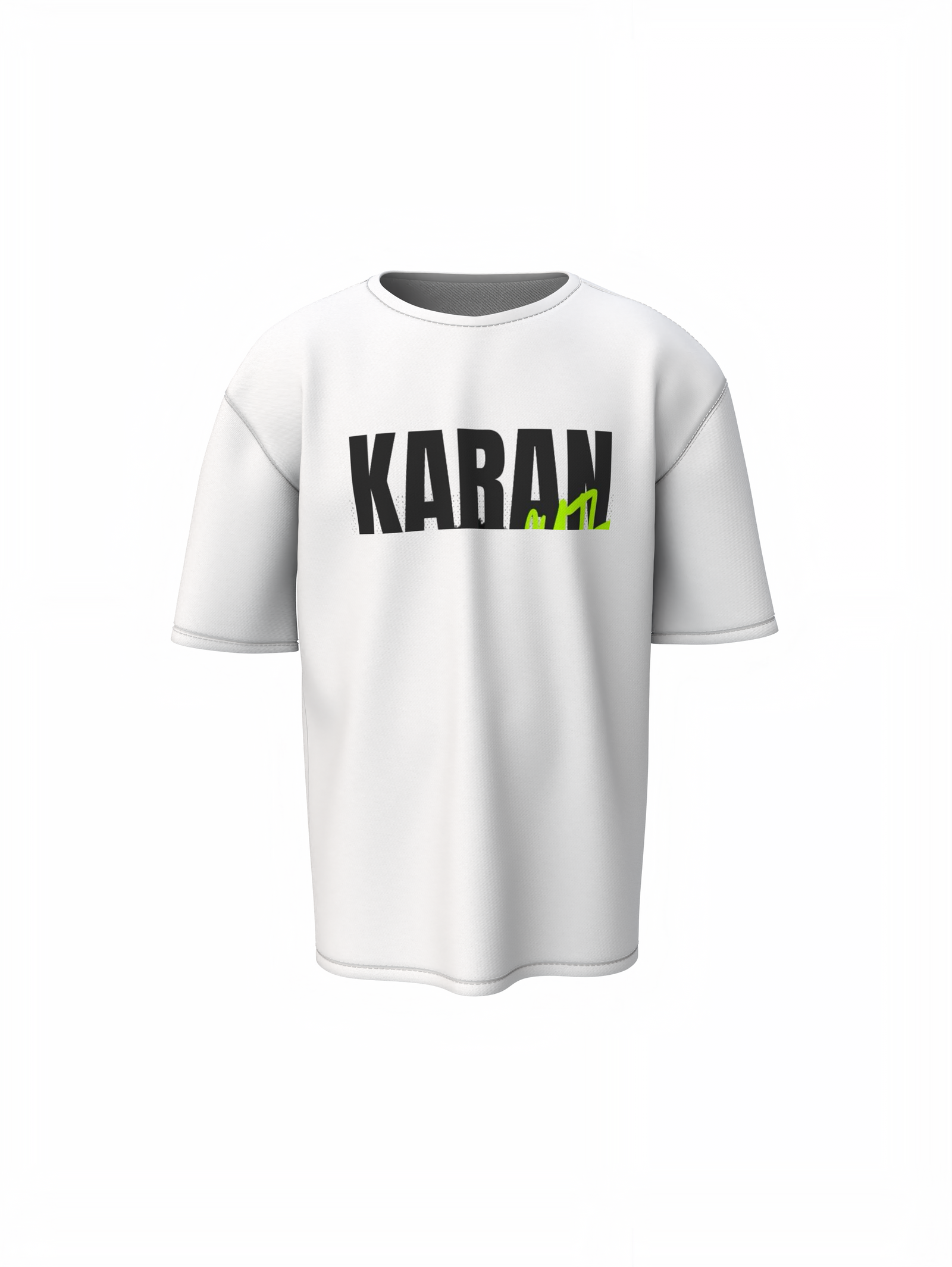 Aujla Mic King Oversized T-Shirt Punjabi Streetwear