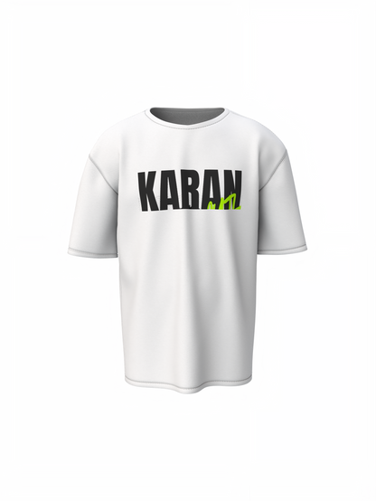 Aujla Mic King Oversized T-Shirt Punjabi Streetwear