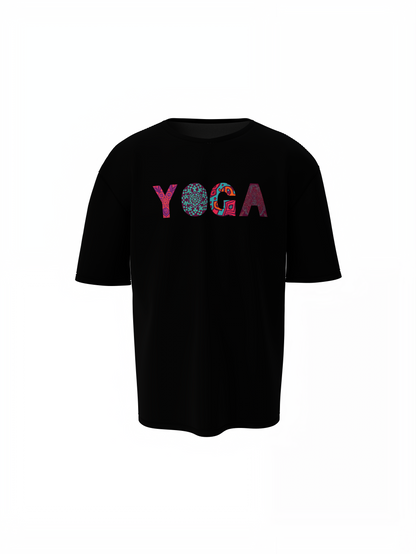 Positive Yoga Oversized T-Shirt for Relaxed Casual Style