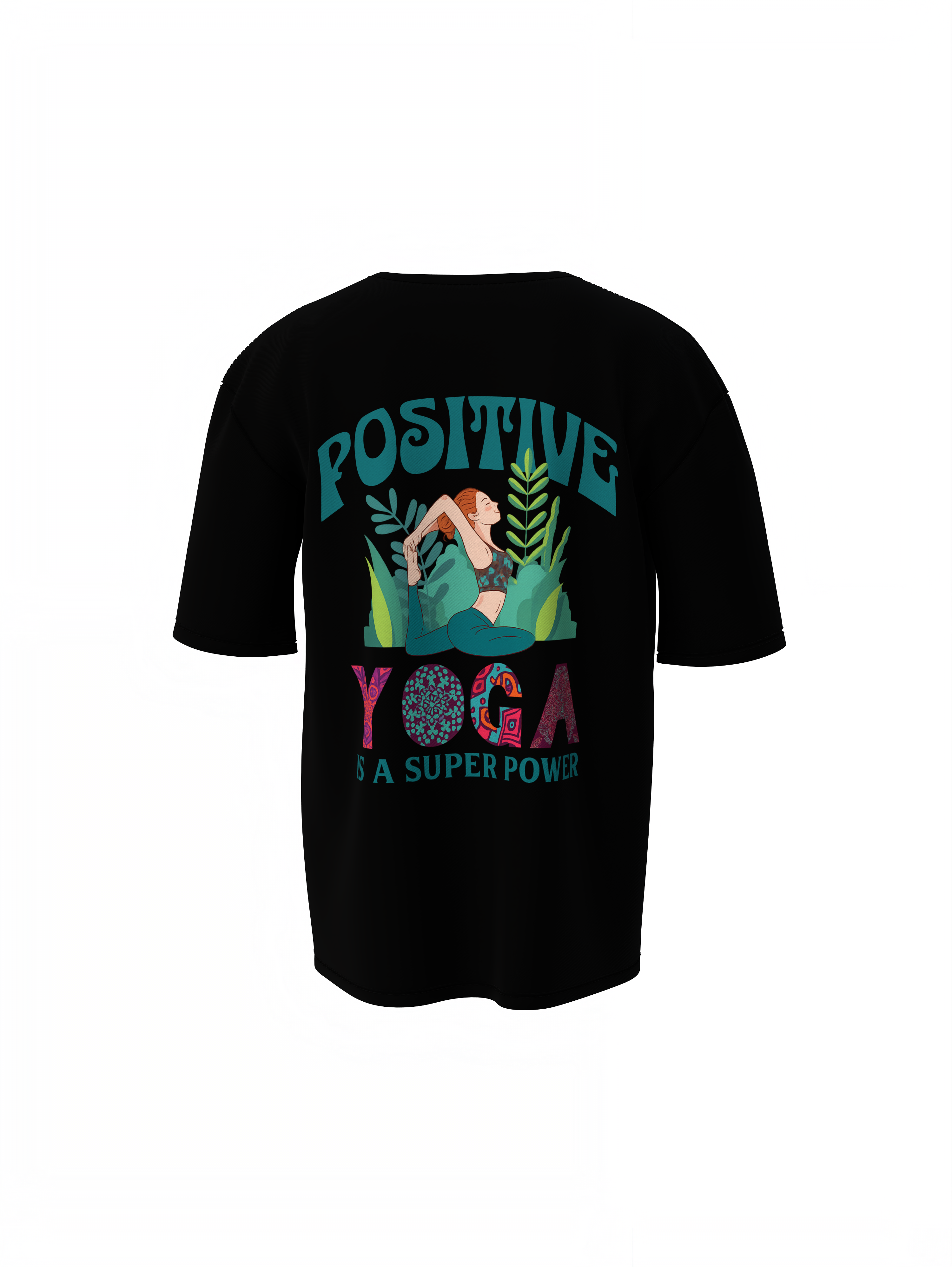 Positive Yoga Oversized T-Shirt