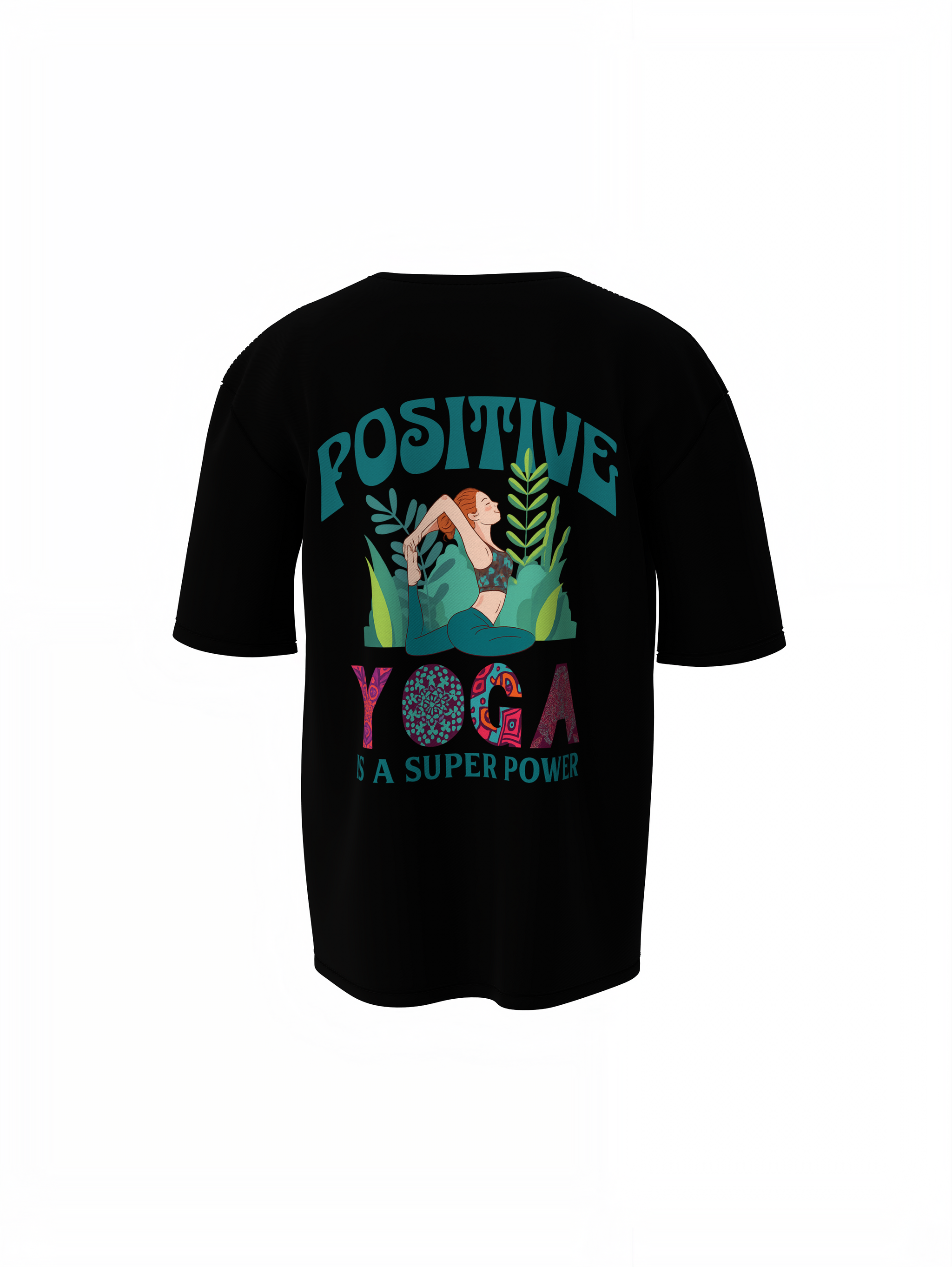 Positive Yoga Oversized T-Shirt