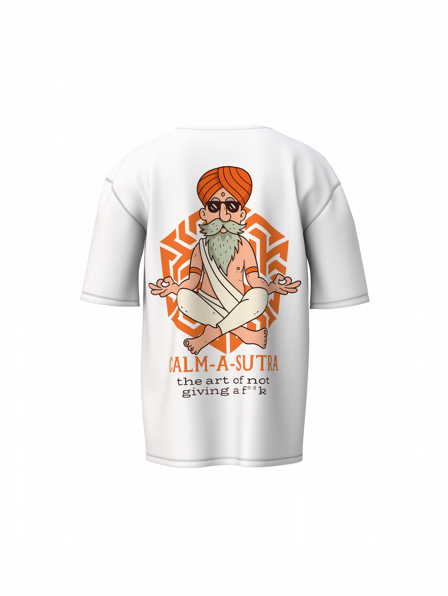 Calm-A-Sutra Oversized T-Shirt Relaxed Streetwear Style