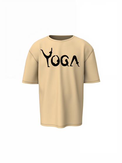 Peace Within Yoga Oversized T-Shirt Zen Streetwear Tee Now