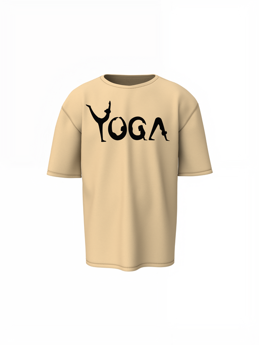 Peace Within Yoga Oversized T-Shirt Zen Streetwear Tee Now