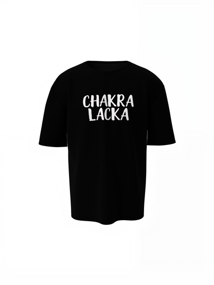 Chakra Lacka Oversized T-Shirt Spiritual Streetwear Tee