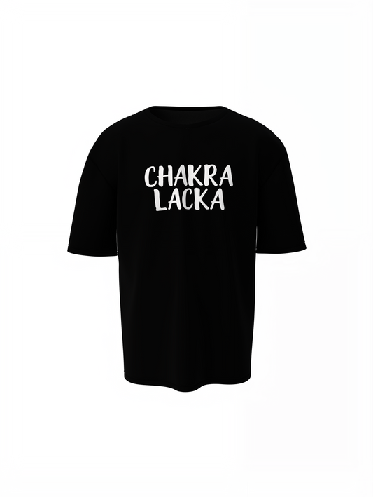 Chakra Lacka Oversized T-Shirt Spiritual Streetwear Tee