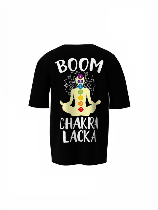 Chakra Lacka Oversized T-Shirt Spiritual Streetwear Tee