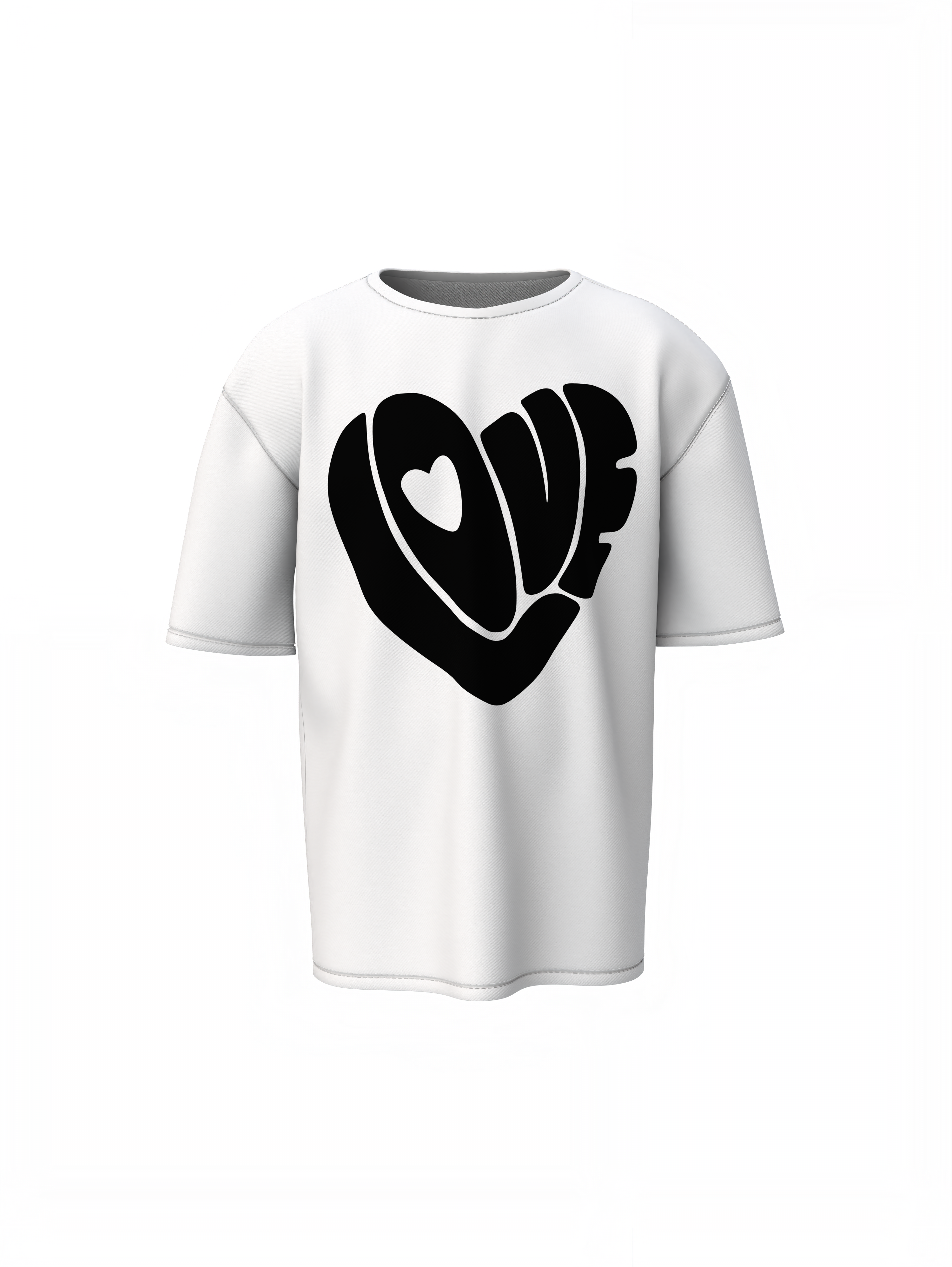 Power Of Love Oversized T-Shirt