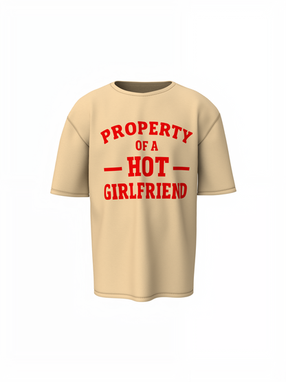 Boyfriend Sentence Oversized T-Shirt Graphic Streetwear