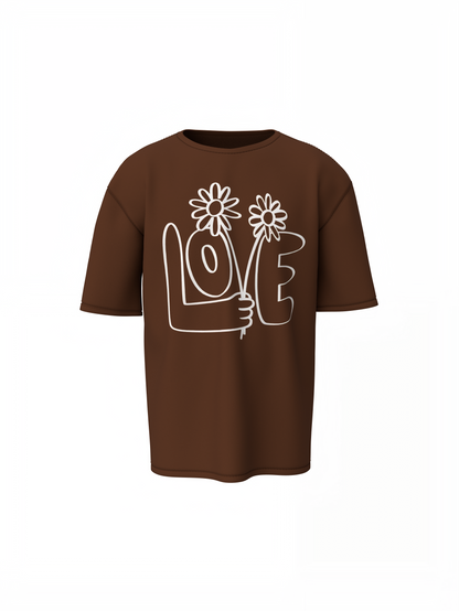 Spread Love Oversized T-Shirt – Relaxed Streetwear Vibes
