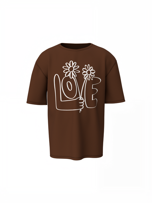 Spread Love Oversized T-Shirt – Relaxed Streetwear Vibes