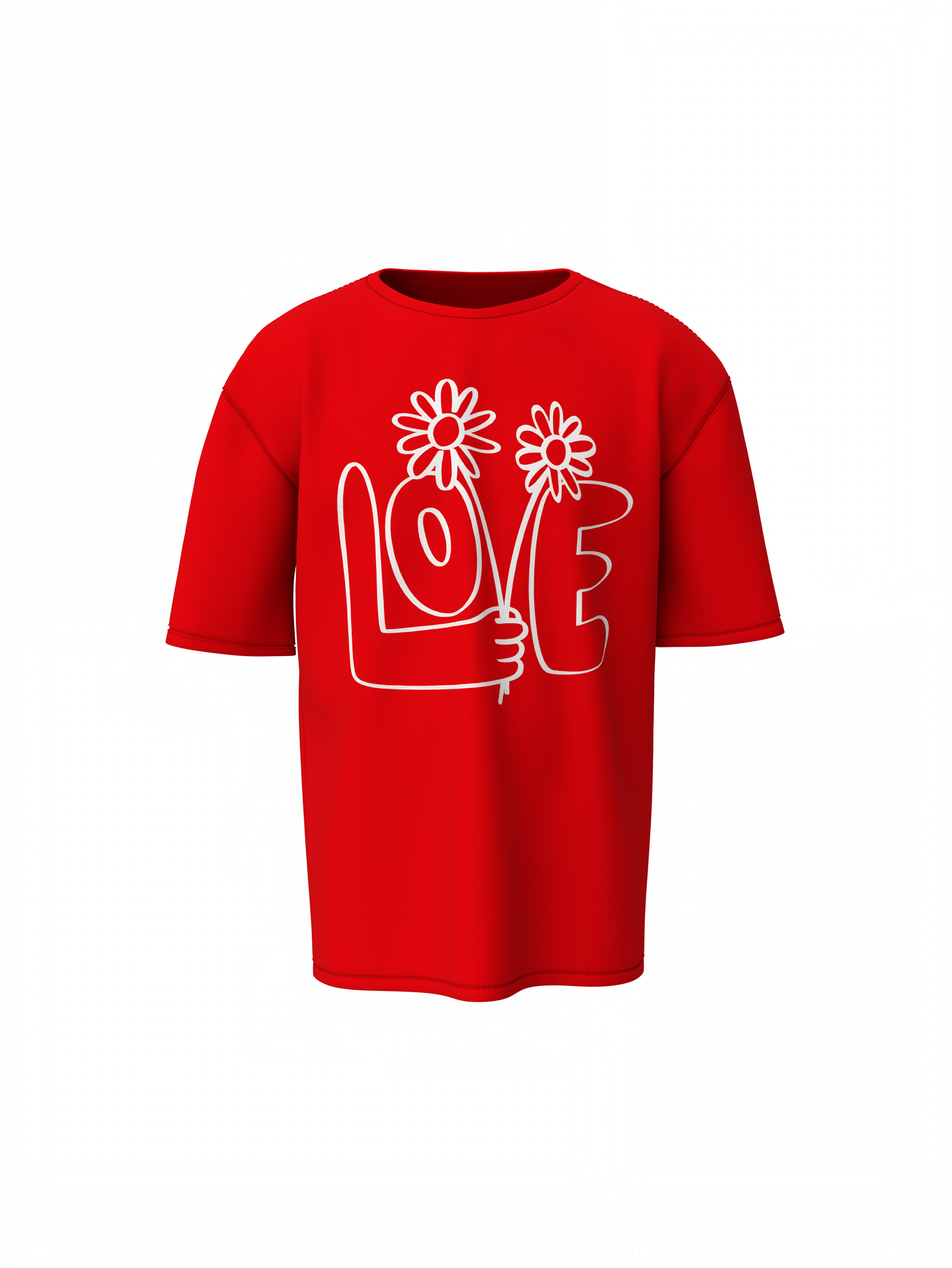 Spread Love Oversized T-Shirt – Relaxed Streetwear Vibes