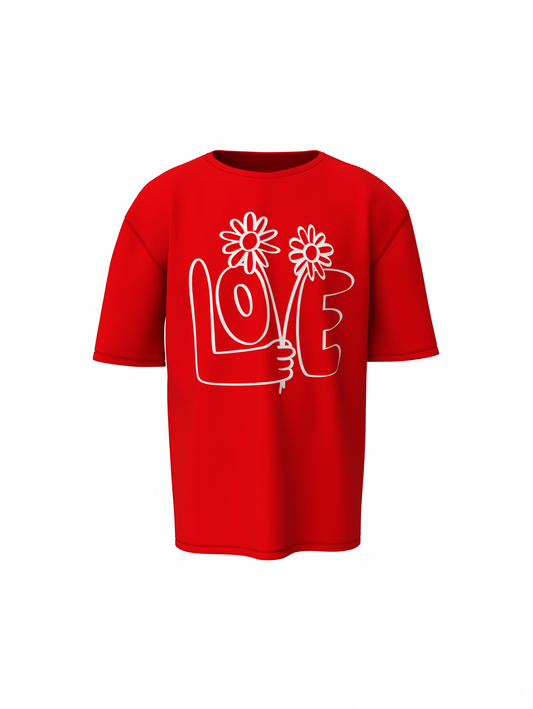 Spread Love Oversized T-Shirt – Relaxed Streetwear Vibes