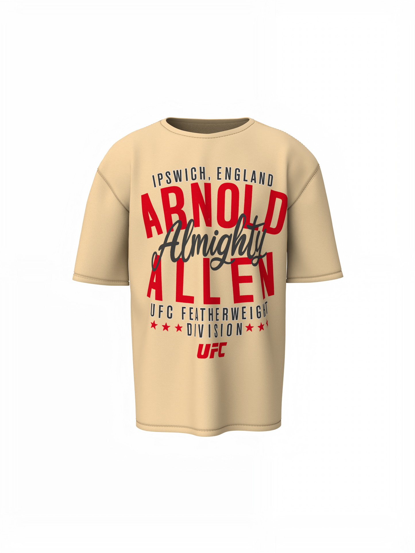 Fight Night Oversized T-Shirt Bold Streetwear Graphic