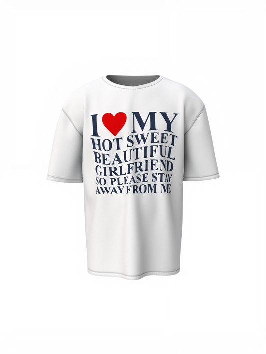 Borrowed Love Oversized T-Shirt Stylish Streetwear Wear